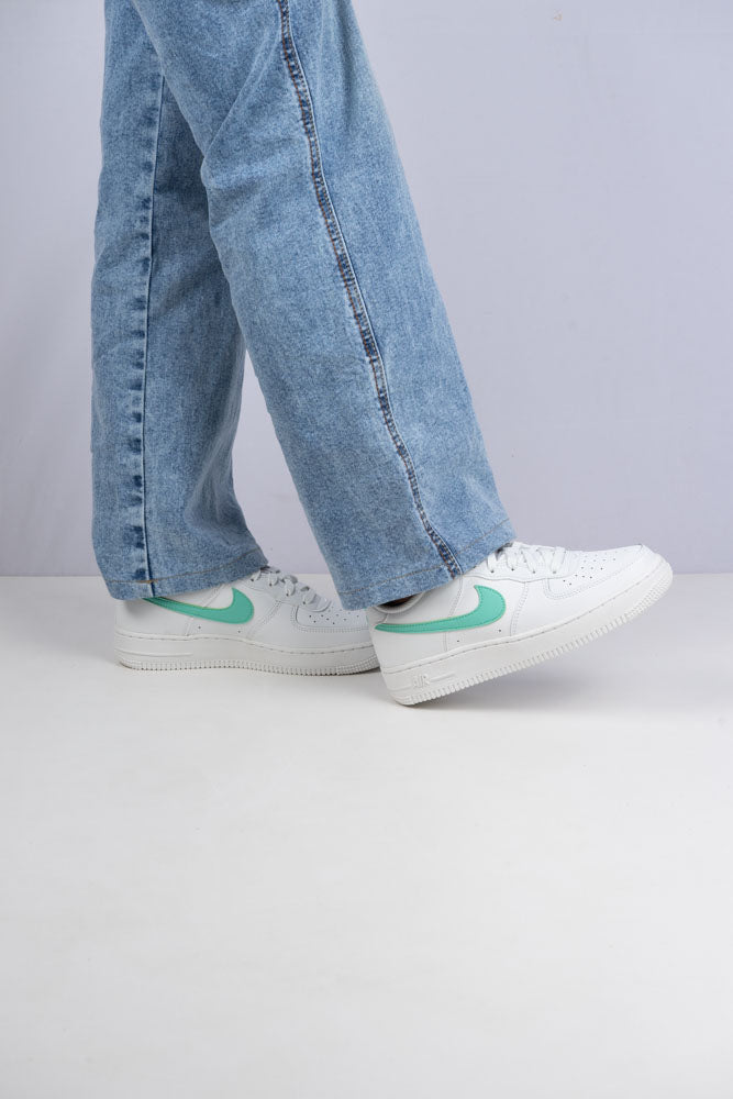Air Force 1 ’07 Nike - White Emerald Rise - Mujer
